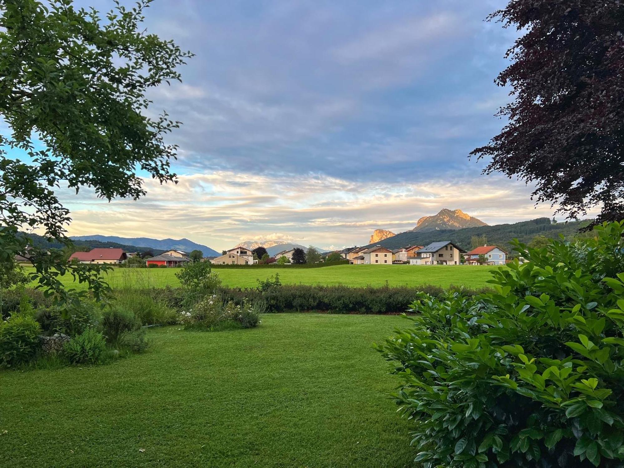 Ferienwohnung Zum Entspannen Thalgau Exteriér fotografie